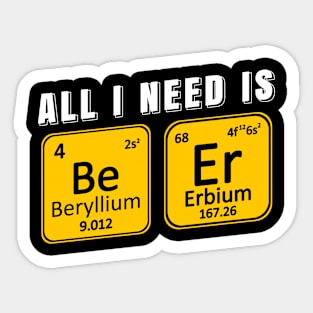 Chemist elements Chemistry Science Sticker